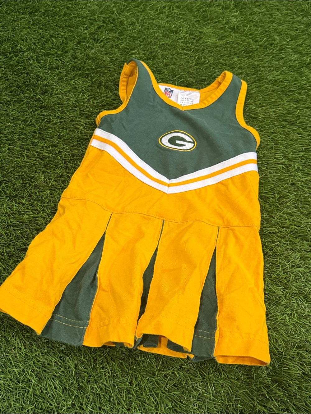 NFL Team Apparel Green Bay Packers Cheer Dress